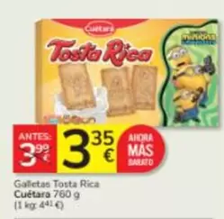 Cuétara - Galletas Tosta Rica