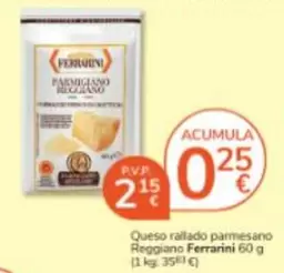 Ferrarini - Queso Rallado Parmesano Reggiano