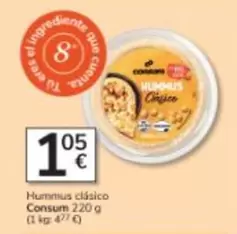 Consum - Hummus Clásico