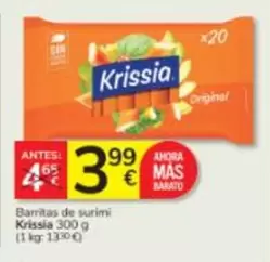 Krissia - Barritas De Surimi