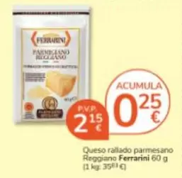 Ferrarini - Queso Rallado Parmesano Reggiano