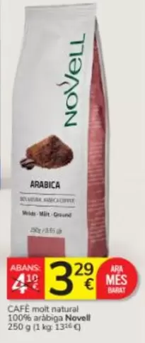 Ara - Cafe Molt Natural 100% bica