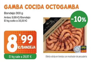 Octogamba - Gamba Cocida