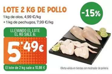 Lote 2 Kg De Pollo