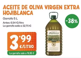 Hojiblanca - Aceite De Oliva Virgen Extra