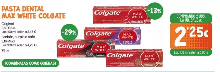 Colgate - Pasta Dental Max White