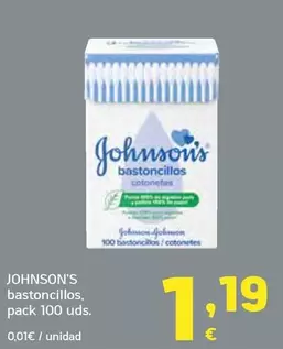 Johnson's - Bastoncillos