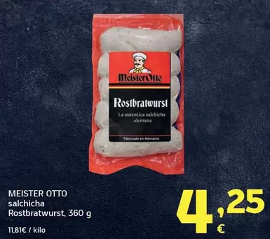 Meister Otto - Rostbratwurst Salchicha