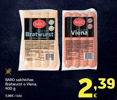 Baro - Salchichas Bratwurst O Viena