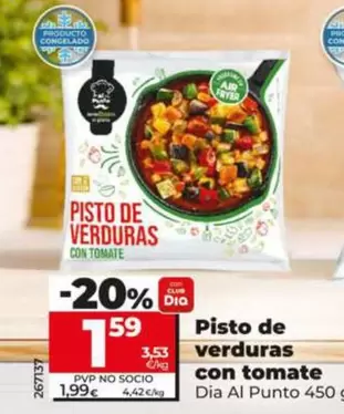Dia Al Punto - Pisto De Verduras Con Tomate 