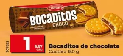 Cuétara - Bocaditos De Chocolate