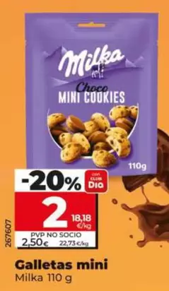 Milka - Galletas Mini