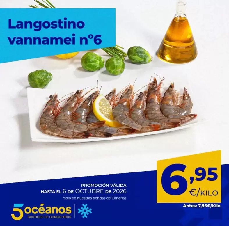 Langostino Vannamei