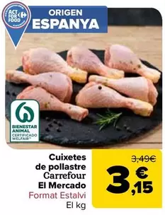 Carrefour El Mercado - Jamoncitos De Pollo
