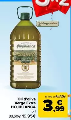 Hojiblanca - Aceite De Oliva Virgen Extra
