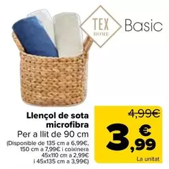 Tex Home - Bajera Microfibra