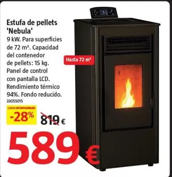 Nebula - Estufa De Pellets