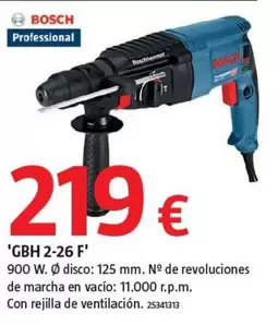 Bosch - Martillo Combinado Electrico GBH 2-26 F