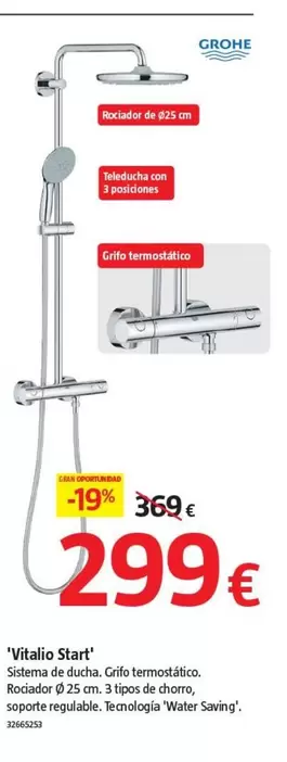 Grohe - Sistemas De Ducha Vitalio Start