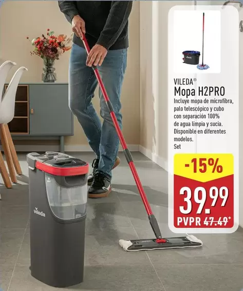 Vileda - Mopa H2pro