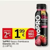 Danone - Yopro Fresa Y Frambuesa
