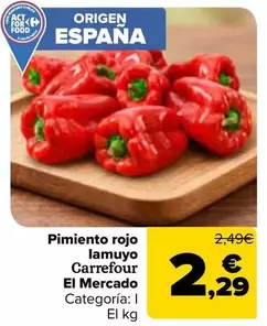 Carrefour - Pimiento Rojo Lamuyo El Mercado