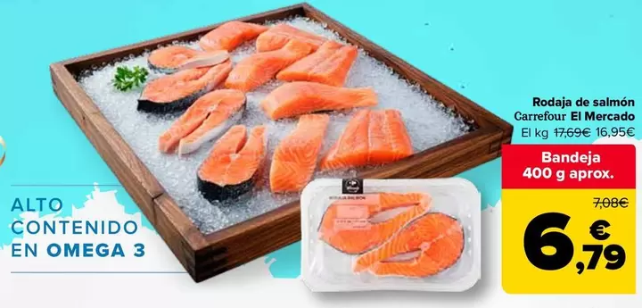 Carrefour - Rodajas De Salmon El Mercado