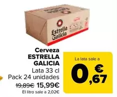 Estrella Galicia - Cerveza