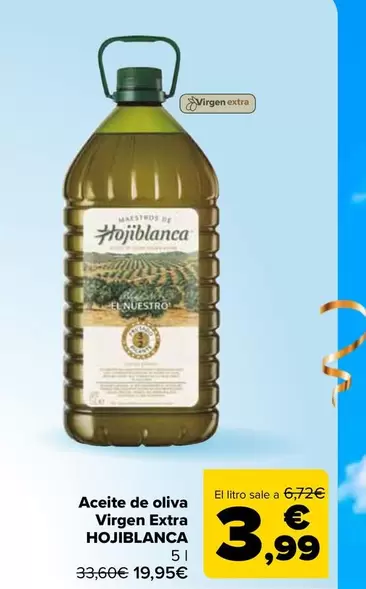Hojiblanca - Aceite De Oliva Virgen Extra