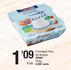 Spar - Formatge Fresc De Burgos