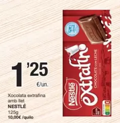 Nestlé - Xocolata Extrafina Amb Llet