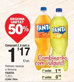 fanta - Refresc Taronja O Llimona