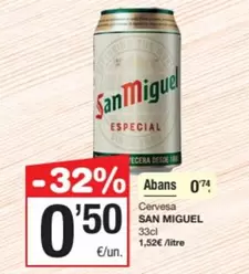 San Miguel - Cervesa