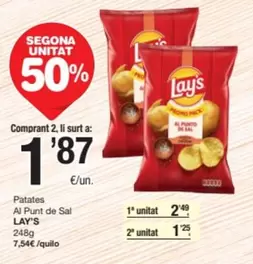 Lay's - Patates Al Punt De Sal