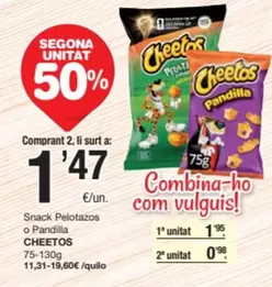 Cheetos - Snack Pelotazos O Pandilla