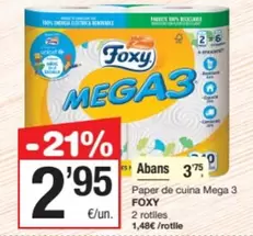 Foxy - Paper De Cuina Mega 3