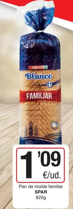 Spar - Pan De Molde Familiar