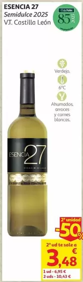 castilla - Semidulce 2023 Vie Costilla León
