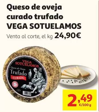 Vega Sotuelamos - Queso De Oveja Curado Trufado