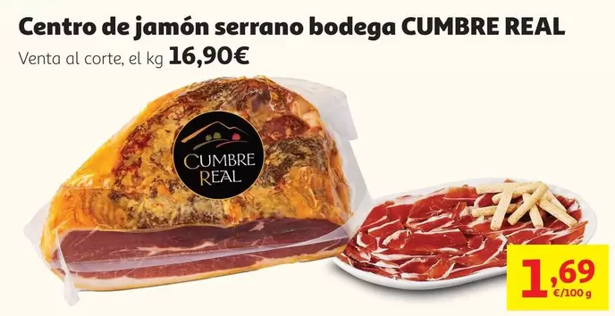 cumbre real - Centro De Jamon Serrano Bodega