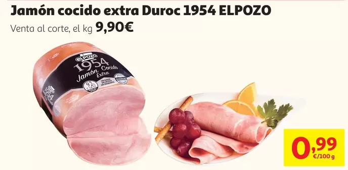 elpozo - Jamon Cocido Extra Duroc 1954