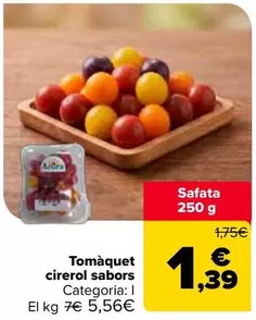 Tomate Cherry Sabores