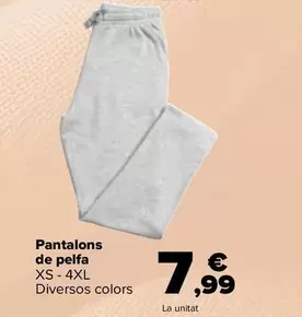 Pantalón Felpa