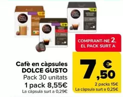 Dolce Gusto - Cafe En Capsulas