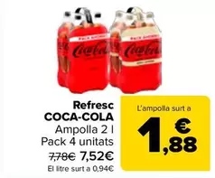 Coca-Cola - Refresco