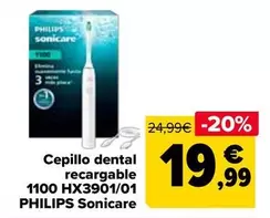 Philips - Cepillo Dental Recargable 1100 HX390101/01 Sonicare