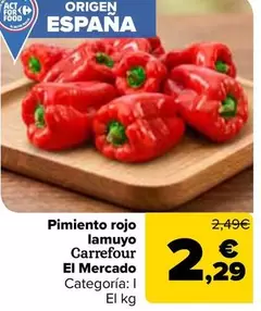Carrefour - Pimiento Rojo Lamuyo El Mercado