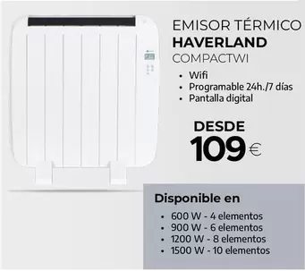 Haverland - Emisor Térmico