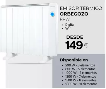 Orbegozo - Emisor Térmico