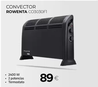 Rowenta - Convector Co3030f 1